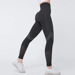 Fitness Yoga Pants High Waist Peach Hip Raise Slimming Running Fitness Sports Pants - Quality Home Clothing| Beauty