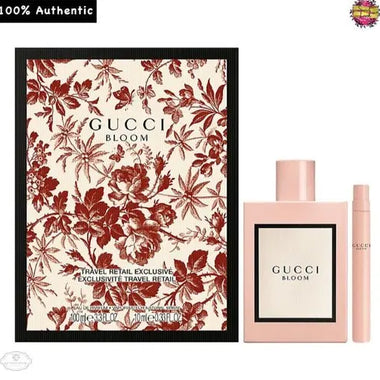Gucci Bloom Gift Set 100ml EDP + 10ml EDP - Quality Home Clothing| Beauty