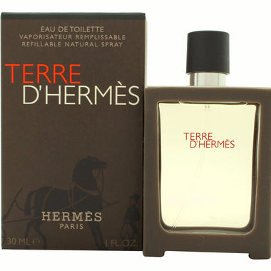Hermès Terre d'Hermès Eau de Toilette 30ml Påfyllningsbar - QH Clothing | Beauty