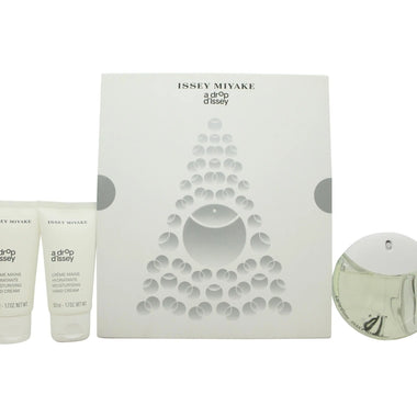 Issey Miyake A Drop d'Issey Gift Set 50ml EDP + 2 x 50ml Hand Cream - Quality Home Clothing| Beauty