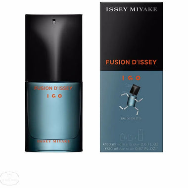 Issey Miyake Fusion d'Issey IGO Eau de Toilette 80ml Spray + 20ml Cap To Go - QH Clothing