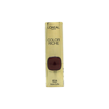 L'Oreal Color Riche Moisture Matte Lipstick 3.7g - R514 Rubie Follie - Quality Home Clothing| Beauty