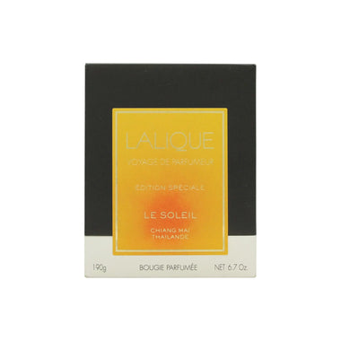 Lalique Candle 190g - Le Soleil Chiang Mai - Quality Home Clothing| Beauty
