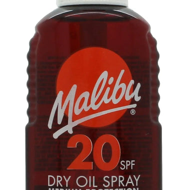 Malibu Dry Oil Sprej SPF20 100ml - QH Clothing