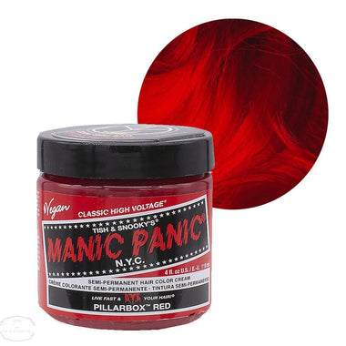 Manic Panic High Voltage Classic Semi-Permanent Hair Colour 118ml - Pillarbox Red - QH Clothing