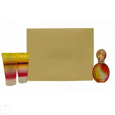 Missoni (2015) Gift Set 50ml EDT + 50ml Body Lotion + 50ml Shower Gel - QH Clothing