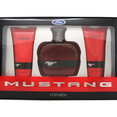 Mustang Presentset 100ml EDT + 100ml Aftershave Balm + 100ml Duschkräm - Quality Home Clothing| Beauty