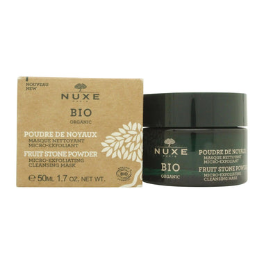 Nuxe Bio Organic Fruit Stone Powder Micro-Exfoliating Rengöringsmask 50ml - QH Clothing | Beauty