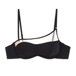 Thin Mesh Stitching Push-Up Bra Set