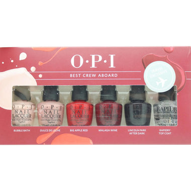 OPI Best Crew Aboard Nail Polish Gift Set 6 Colors - Quality Home Clothing| Beauty