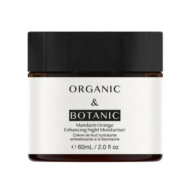 Organic & Botanic Mandarin Orange Enhancing Night Moisturiser 60ml - QH Clothing