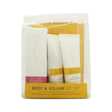 Philip Kingsley Body & Volume Jet Set Gift Set 75ml Shampoo + 75ml Conditioner + 75ml Elasticizer - Quality Home Clothing| Beauty