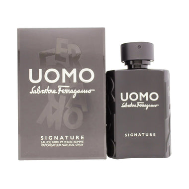 Salvatore Ferragamo Uomo Signature Eau de Parfum 100ml Spray - QH Clothing | Beauty