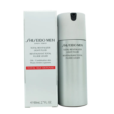 Shiseido Men Total Revitalizer Light Fluid Moisturiser 80ml - QH Clothing