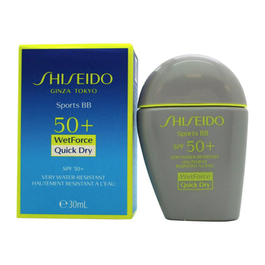 Shiseido Sports BB Cream WetForce Quick Dry SPF50+ 30ml - Dark - QH Clothing | Beauty