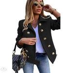 Sleek and Stylish Double-Breasted Jacket - Quality Home Clothing | Beauty