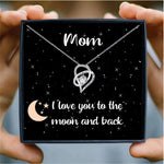 Sophisticated Heart Cutout Zircon Pendant Necklace - A Stylish Gift for Mom -  QH Clothing