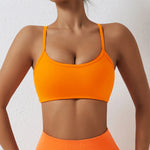 Summer Nude Feel Yoga Bra Quick Drying Beauty Back Exercise Underwear Brushed Running Fitness Yoga Wear Women - Quality Home Clothing| Beauty