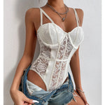 Summer Sexy Lace Stitching Niche Street Sexy Jumpsuit - Quality Home Clothing| Beauty