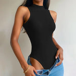 Summer Women Clothing Sexy Slim Rib Sleeveless Jumpsuit - Quality Home Clothing| Beauty