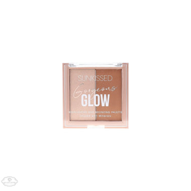 Sunkissed Gorgeous Glow Palette 5g Highlighter + 5g Bronzer - Quality Home Clothing| Beauty