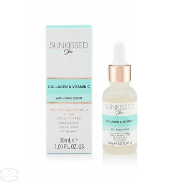 Sunkissed Skin Anti Aging Collagen + Vitamin C Face Serum 30ml - QH Clothing