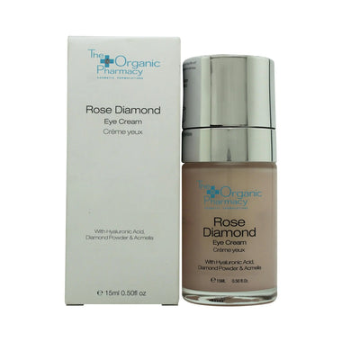The Organic Pharmacy Rose Diamond Eye Cream 15ml - QH Clothing | Beauty