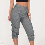 Women Clothing Casual Cropped Pants Workwear Harem Pants - Quality Home Clothing| Beauty