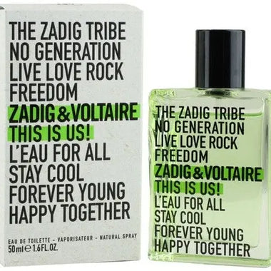 Zadig & Voltaire This Is Us! L'Eau For All Eau de Toilette 50ml Spray - QH Clothing