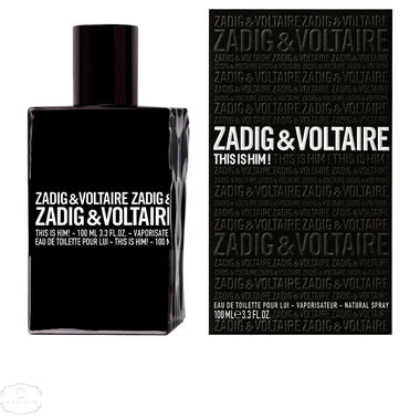 Zadig & Voltaire This is Him Eau de Toilette 100ml Spray - QH Clothing