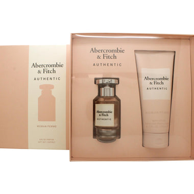 Abercrombie & Fitch Authentic Kvinna Presentset 50ml EDP + 200ml Body Lotion - Fragrance