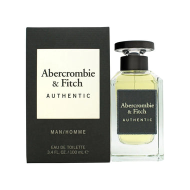Abercrombie & Fitch Authentic Man Eau de Toilette 100ml Spray - QH Clothing