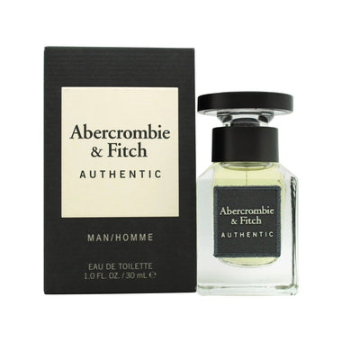 Abercrombie & Fitch Authentic Man Eau de Toilette 30ml Spray - QH Clothing