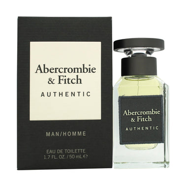 Abercrombie & Fitch Authentic Man Eau de Toilette 50ml Spray - Fragrance