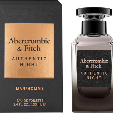 Abercrombie & Fitch Authentic Night Eau de Toilette 100ml Spray - Fragrance