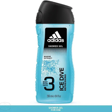 Adidas Ice Dive Shower Gel 250ml - QH Clothing