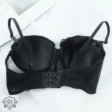 Adjustable Lace Push-Up Sports Bra - QH Clothing