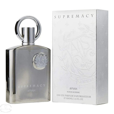 Afnan Supremacy Silver Eau de Parfum 100ml Spray - QH Clothing