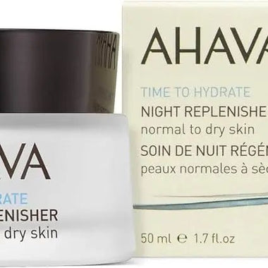 Ahava Time To Hydrate Night Replenisher 50ml - For Normal To Dry Skin - QH Clothing