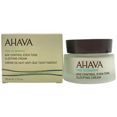 Ahava Time To Smooth Age Control Even Tone Sleeping Cream 50ml - Skin Care