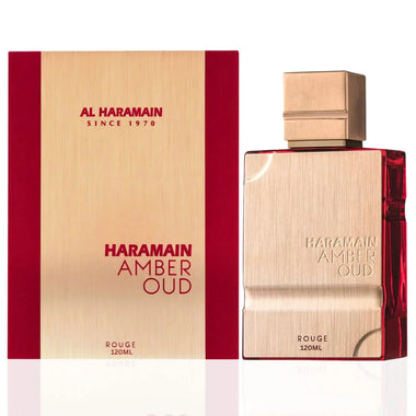 Al Haramain Amber Oud Rouge Eau de Parfum 120ml Spray - Fragrance