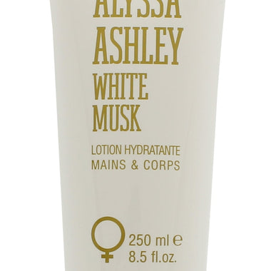 Alyssa Ashley White Musk Hand and Body Moisturiser 250ml - Shower & Body Care