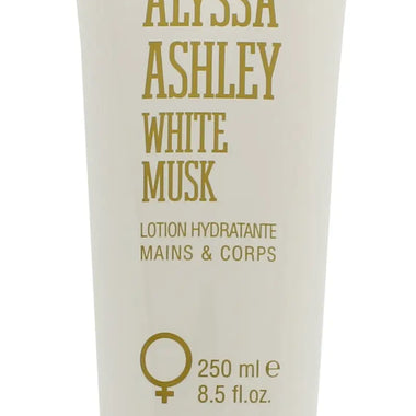 Alyssa Ashley White Musk Hand and Body Moisturiser 250ml - Shower & Body Care