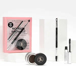 Anastasia Beverly Hills No-Fade Brow Kit 4g Dipbrow Pomade + 2.5ml Mini Clear Brow Gel + Brush - QH Clothing