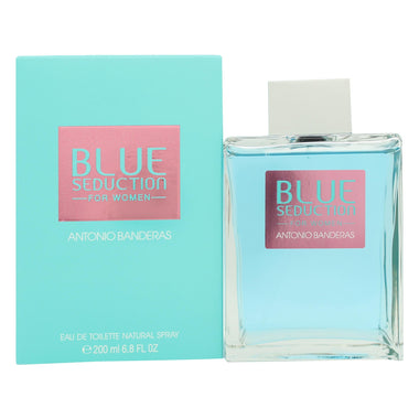 Antonio Banderas Blue Seduction for Women Eau de Toilette 200ml Spray - Fragrance