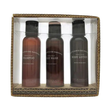 Archipelago Botanicals Botanico de Havana Gift Set 53ml Shampoo + 53ml Body Wash + 53ml Body Lotion - Shower & Body Care