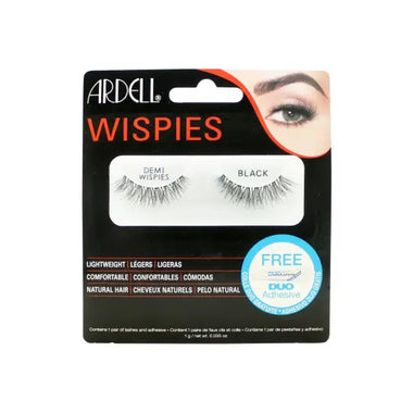 Ardell Demi Wispies Natural Human Hair Lashes - Black - Makeup