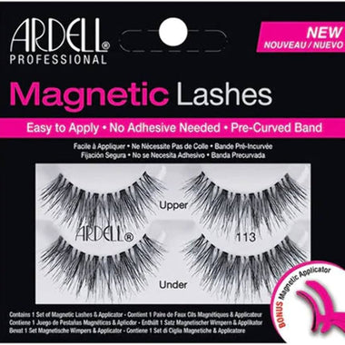 Ardell Magnetic False Lashes - 113 Black - Cosmetics