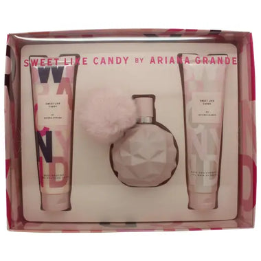 Ariana Grande Sweet Like Candy Presentset 100ml EDP + 100ml Shower Gel + 100ml Body Lotion - Fragrance