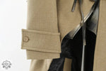 Spring Woolen Trench Coat - QH Clothing